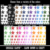 Detailed Starfish Ocean Beach Temporary Tattoo Water Resistant Fake Body Art Set Collection