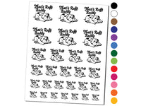 That's Ruff Buddy Sad Dog Temporary Tattoo Water Resistant Fake Body Art Set Collection