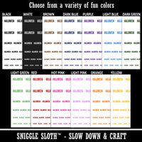 Halloween Drop Shadow Text Temporary Tattoo Water Resistant Fake Body Art Set Collection