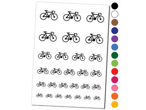 Racing Bike Bicycle Cyclist Cycling Temporary Tattoo Water Resistant Fake Body Art Set Collection