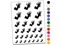 Check Mark Guy Thumbs Up Temporary Tattoo Water Resistant Fake Body Art Set Collection