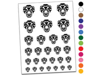 Fierce Monkey King Head Temporary Tattoo Water Resistant Fake Body Art Set Collection