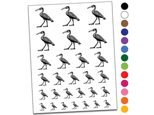 Ibis Hieroglyph Bird Egyptian Temporary Tattoo Water Resistant Fake Body Art Set Collection