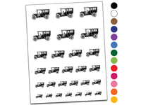 Vintage Old Timey Car Vehicle Temporary Tattoo Water Resistant Fake Body Art Set Collection